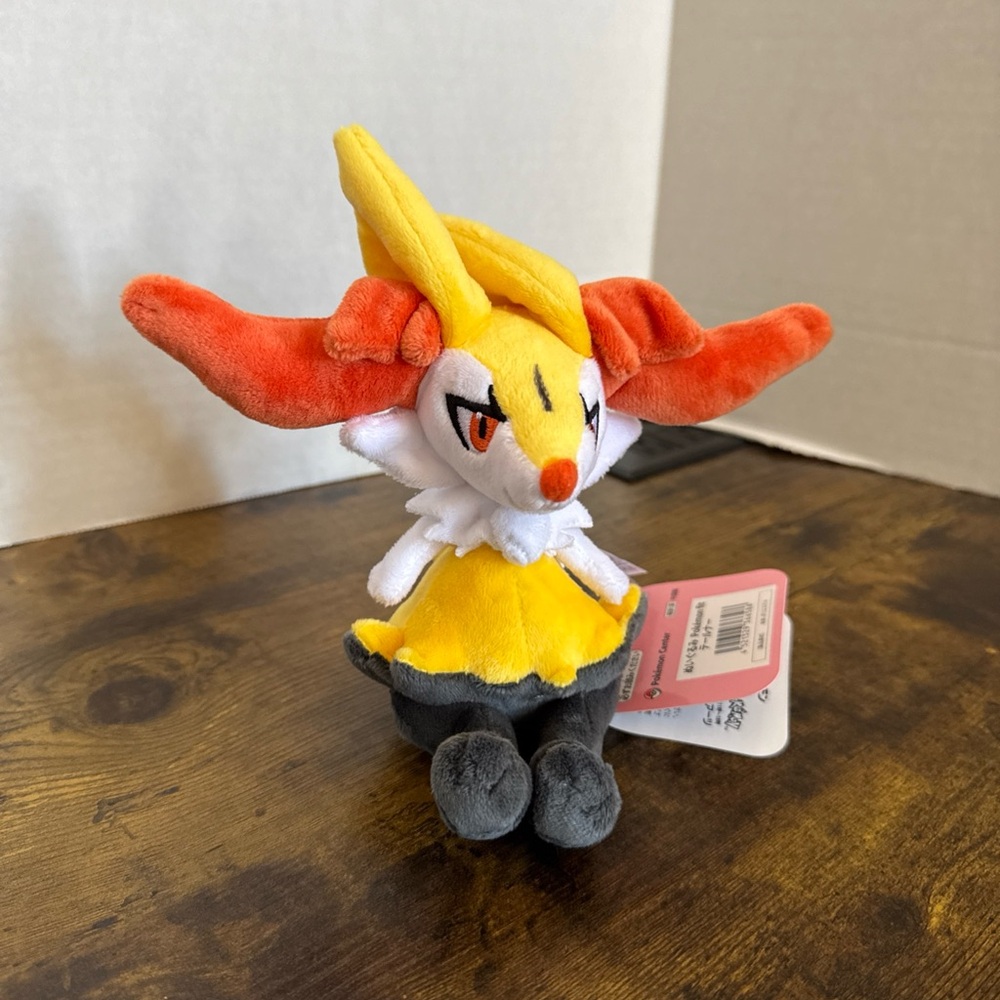 Pokemon Center Original Braixen Sitting Cuties Plush - 6 ½ In Pokemon Fit Japan